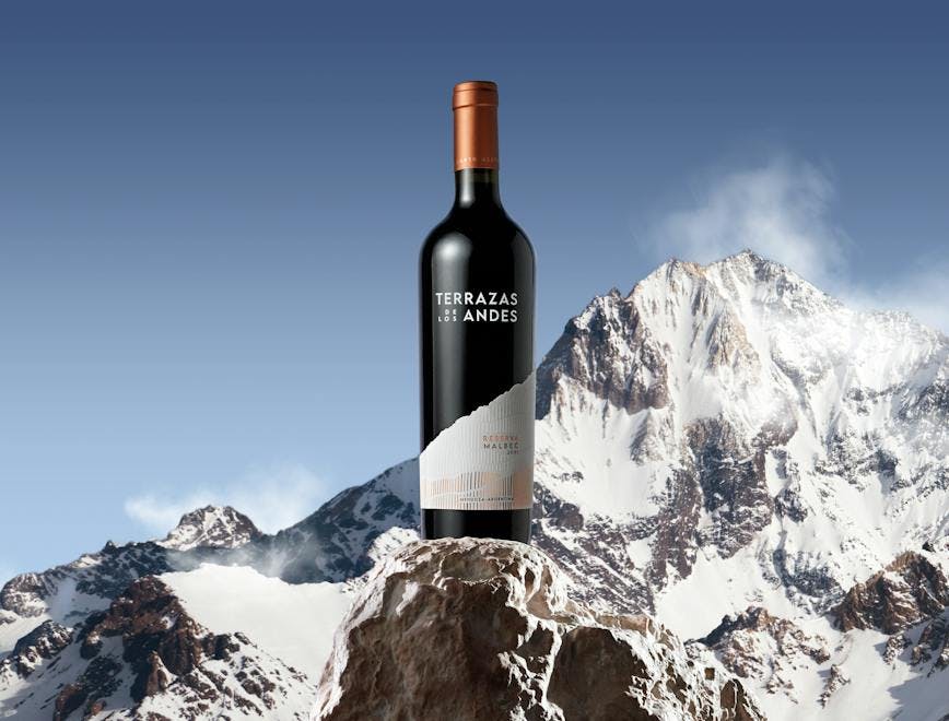 nature outdoors mountain mountain range peak alcohol beverage liquor bottle wine