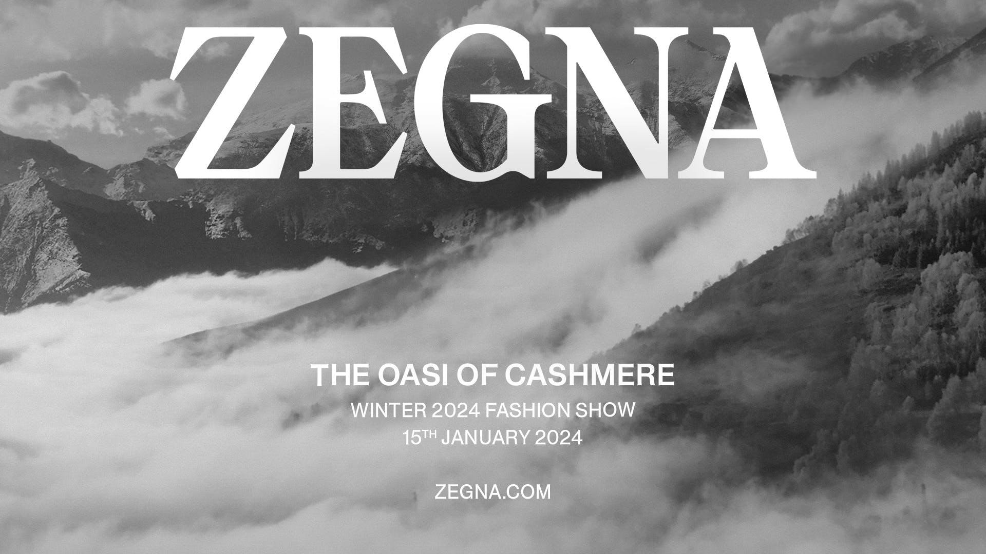 Live: Zegna Winter 2024 Show