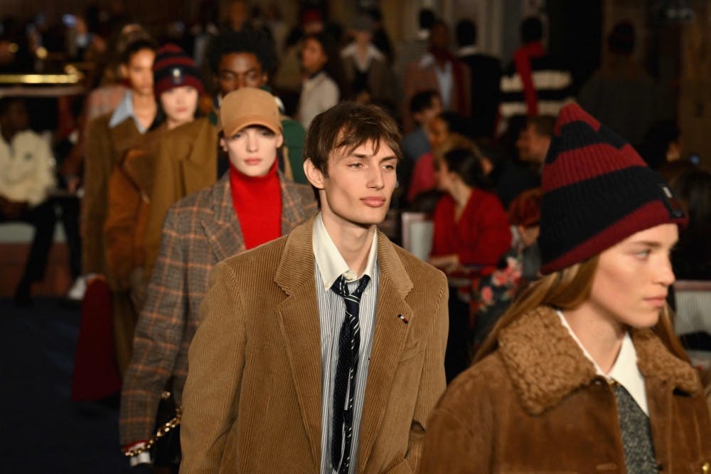 Show notes: Tommy Hilfiger Autumn/Winter 2024 Collection