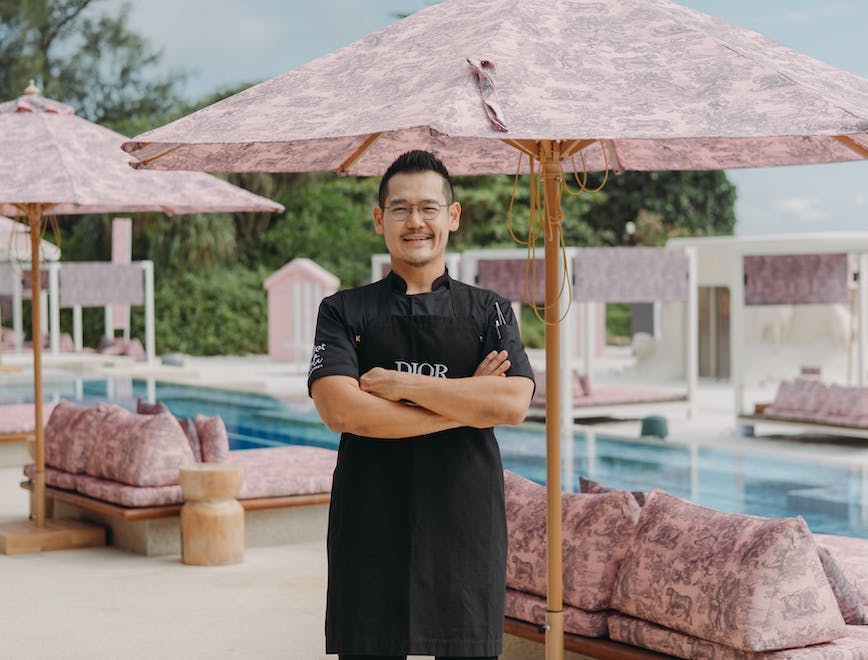 Inside Dior Café, Ember Beach Club with Chef Raymond Tham
